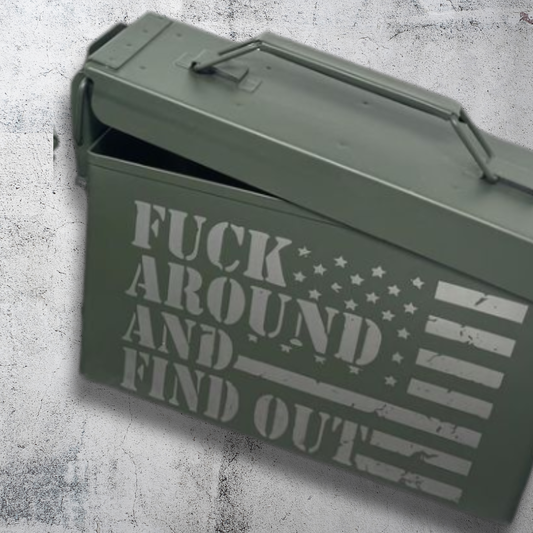 Custom Laser Engraved Ammo Can